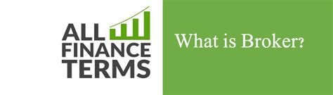 Koontz & fulmer said the ability of a person to see a business opportunity, to get together the capital needed to take advantage of the opportunity, and to start a business, taking the risk of failure in the hope of reaping the. What is Broker? - Definition by All Finance Terms