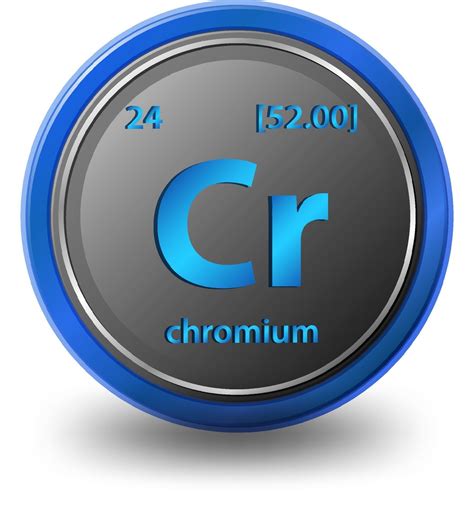 67 (atomic struct.) ◀ ▶ add ⊕. Chromium chemical element. Chemical symbol with atomic ...