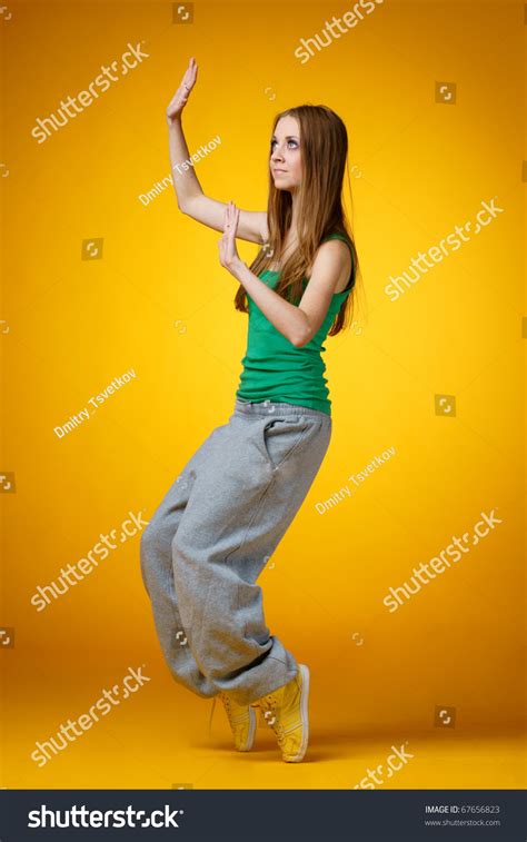 Woman Dancing Rnb Hiphop Style Stock Photo 67656823 Shutterstock