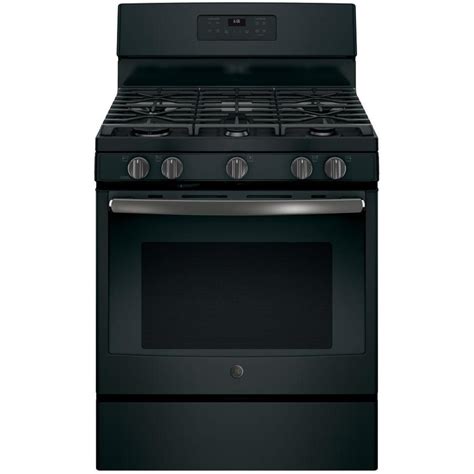You'll have sparkling clean gas stove burners in no time with. GE 5-Burner 5-cu ft Self-cleaning Freestanding Gas Range ...