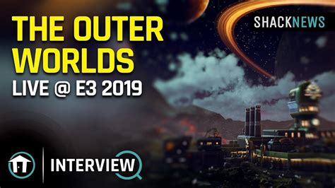 Live E3 2019 Outer Worlds Interview With Leonard Boyarsky Of