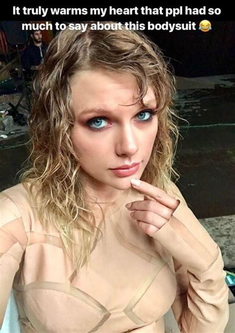 Taylor Swift Shakes Off Nude Bodysuit Shaming Of Her Ready For It Music Video Warms My