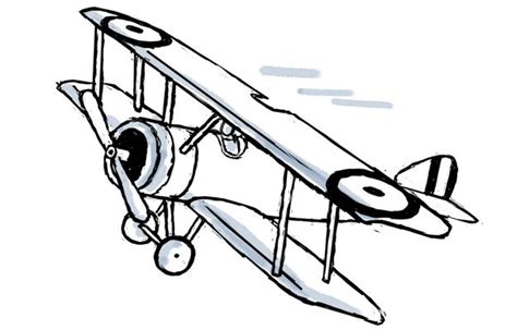 Https://favs.pics/draw/how To Draw A Airplane From Ww1