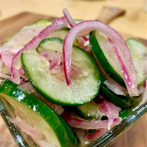Marinated Cucumber Salad Ukrops Homestyle Foods
