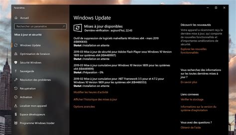 Windows 10 Peut Désinstaller Automatiquement Les Mises à Jour Qui
