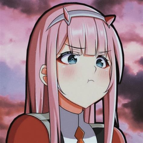 Zero Two Icon Edit Darling In The Franxx Anime Cute Anime Character