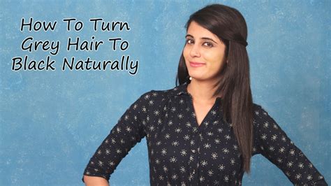 You have to be careful with how you treat it. FOMO : How To Turn Grey Hair To Black Naturally - YouTube