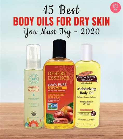 15 Best Body Oils For Dry Skin You Must Try 2020