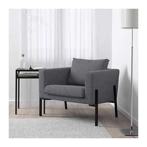There are a lot of unique modern living room chairs with a bright design that does not yet have a specific title, although they do not get any worse. KOARP Armchair - Gunnared medium gray, black (With images ...