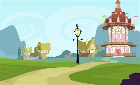 Background Ponyville 5 By Estories On Deviantart Digital Artist Mlp