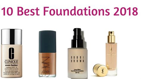 10 Best Foundations 2018 Youtube