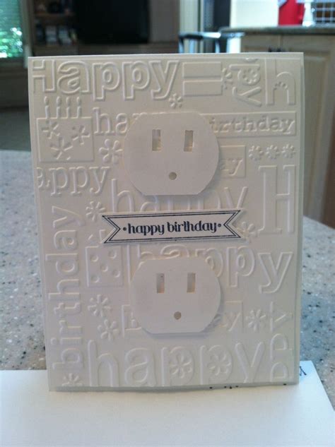 electrician birthday card   electrical images