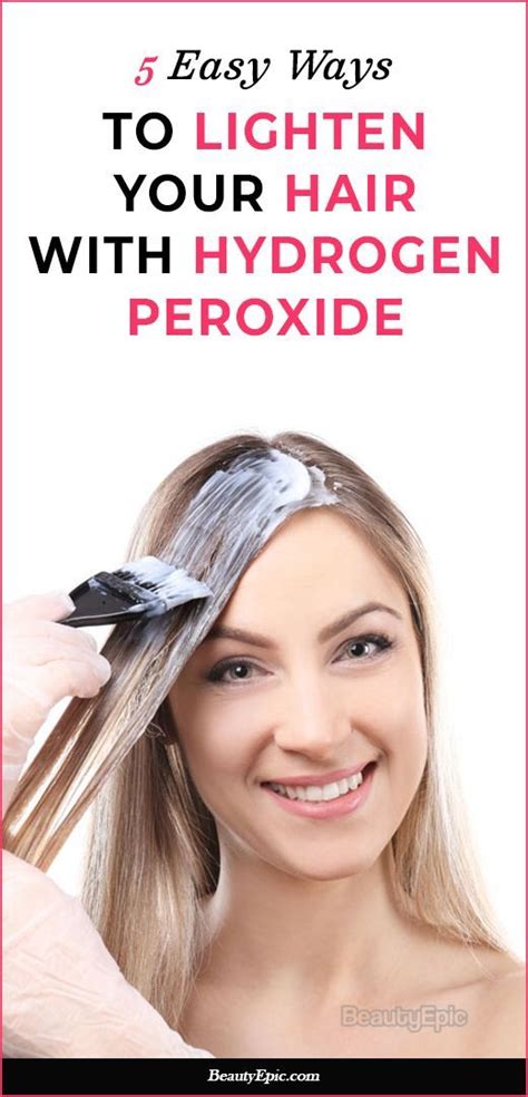 Once you have figured out how your hair reacts, it is time to dye your hair using peroxide. How To Lighten Hair With Hydrogen Peroxide? | How to ...