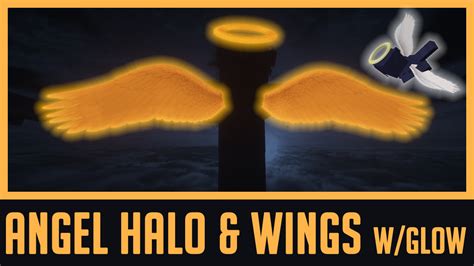 Angel Halo Wings Wearable In Survival Vanilla Glow In The Dark