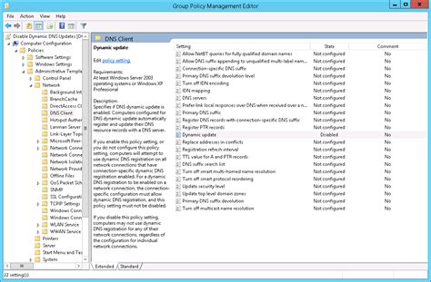 Disabling Dynamic Dns Updates With Group Policy Valuable Tech Notes