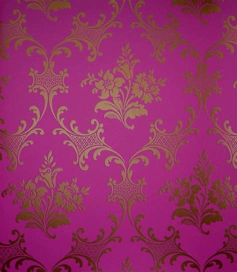 Download Pink And Gold Damask Wallpaper Gallery