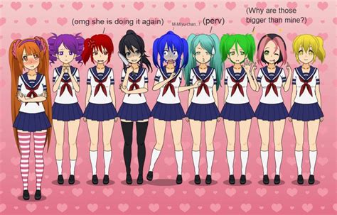 All Of The Yandere Simulator Characters Bxecases