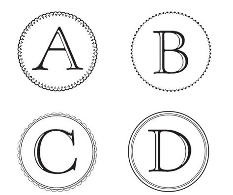 monogram letters