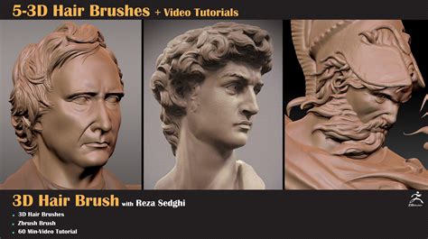 5-3D Hair Brushes+Video Tutorial - ZBrushCentral