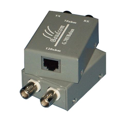 Moca sends your internet signal using your existing coaxial wiring to give you the stability of a wired connection without. E1 Balun-75ohm BNC to 120ohm RJ48c E1 adapter,impedance ...