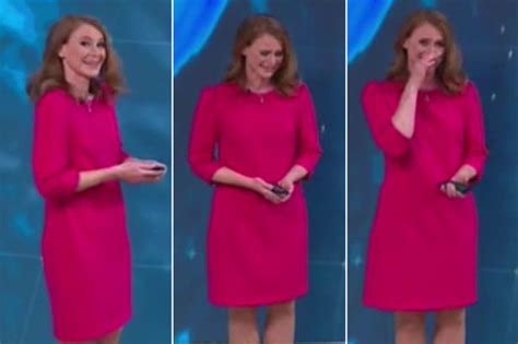 This Footage Of A Weather Girl Has Gone Viral But Can You See Why
