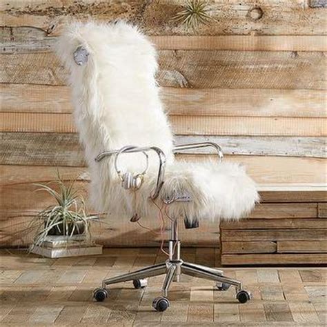 Check spelling or type a new query. Pink Faux Fur Cabriole Legs Desk Chair