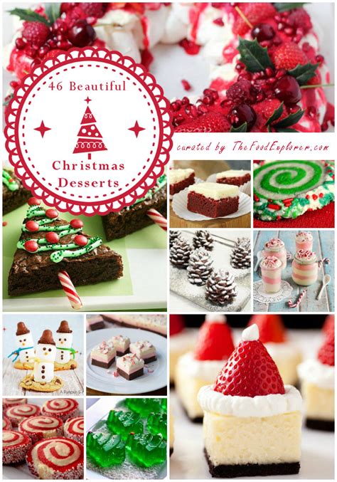 The Most Beautiful And Easy 46 Christmas Desserts On The Net The Food Explorer