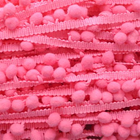 Pom Pom Lace Pink