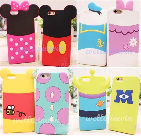 New Cute Disney Cartoon Mickey Soft Silicone Back Case Cover For Iphone