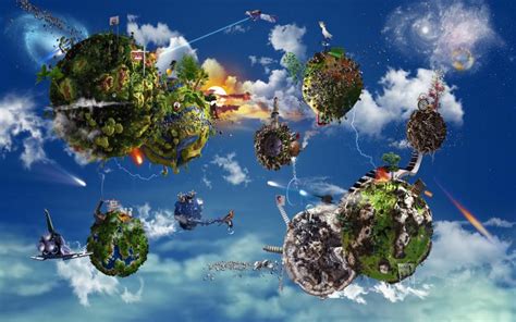 Hd Flying World Wallpaper Download Free 104681