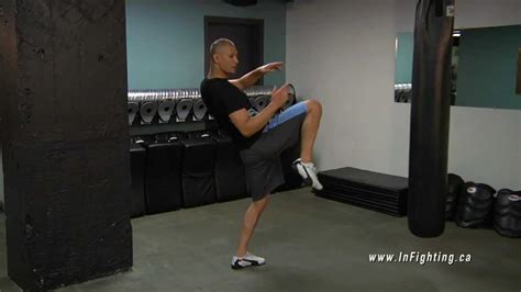 Kickboxing Basics How To Do The Foot Jab Youtube