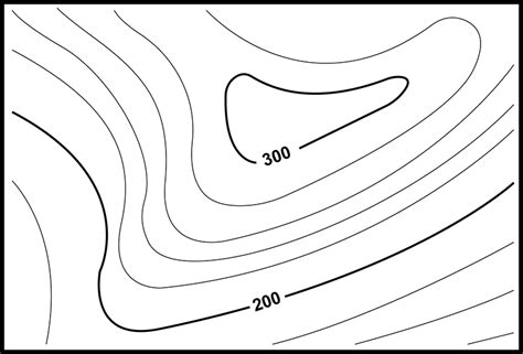 How Do Contours On A Topographic Map Relate To Water