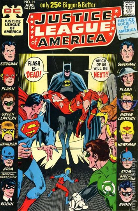 Justice League Of America Comic Books Issue 91