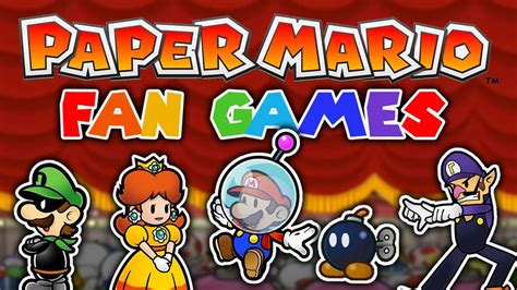 9 Amazing Paper Mario Fan Games Youtube