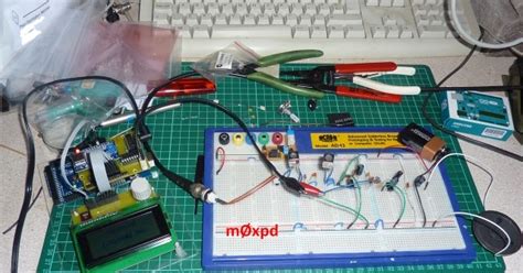 The above diagram represents the first evolution of the tayloe detector connected a dual band 7 and 3.5 mhz 5w prototype transceiver was constructed for personal amateur radio hobby use. m0xpd's 'Shack Nasties': Using the Arduino VFO