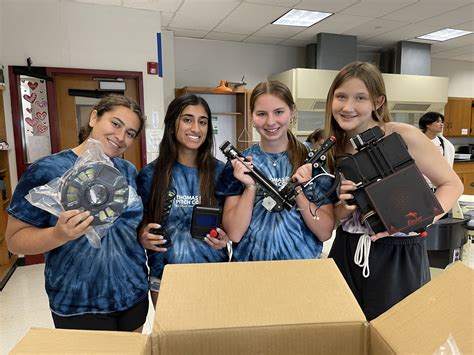 Three Ridgewood High School Teams placed in the 2023 NJSTEAM Tank Challenge
