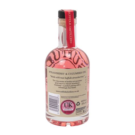 Strawberry And Cucumber Fruit Gin Buy Online At Suffolk Distillery Uk