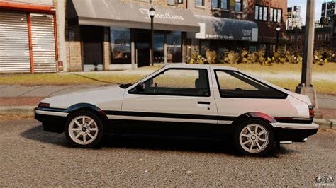 Toyota sprinter trueno 1983 te71. Toyota Sprinter Trueno GT 1985 Apex EPM for GTA 4