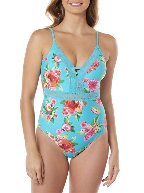 See more ideas about floral two piece, dresses, fashion. Time and Tru - Time and Tru Women's lace front floral ...