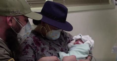 Mom Meets Newborn Daughter For First Time After Testing Positive For