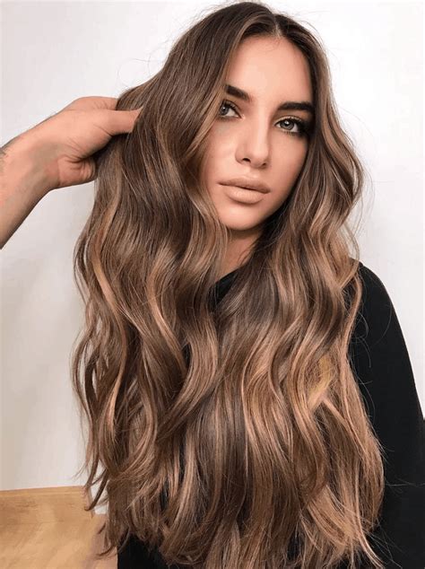 Red Balayage Hair Brown Hair With Blonde Highlights Light Brown