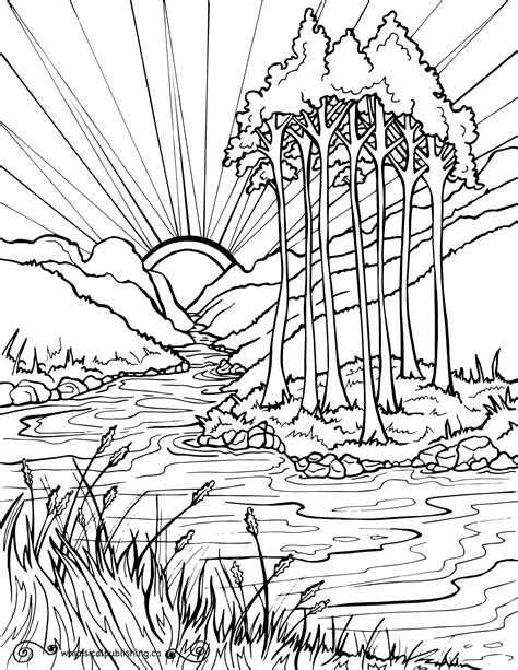 Nature Coloring Pages ~ Coloring Pages