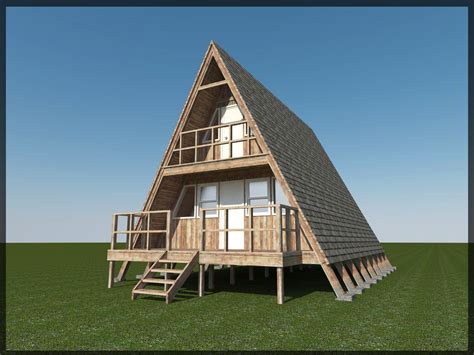 Diy A Frame Cabin Plans Frame A Small Cabin Easy To Build