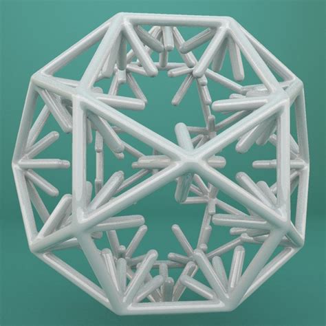 Geometric Shape 3d Model