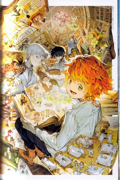 The Promised Neverland Official Art Book World Anime Books