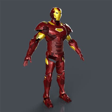 Artstation Sentinel Reedit Extremis Iron Man Cosplay Suit For 3d