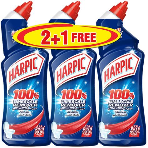 harpic 100 limescale remover original 750ml 2 1 buy at best price from mumzworld