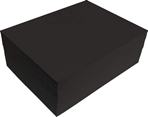 Black Eva Foam Sheets 20 Pack 6mm Extra Thick 9 X 12