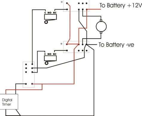 12v Motor Diagram Simple Wiring Diagram 12 Volt Relay Wiring