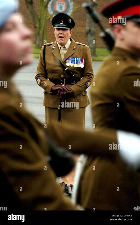 Regimental Sergeant Major Anthea Burdus Hi Res Stock Photography And